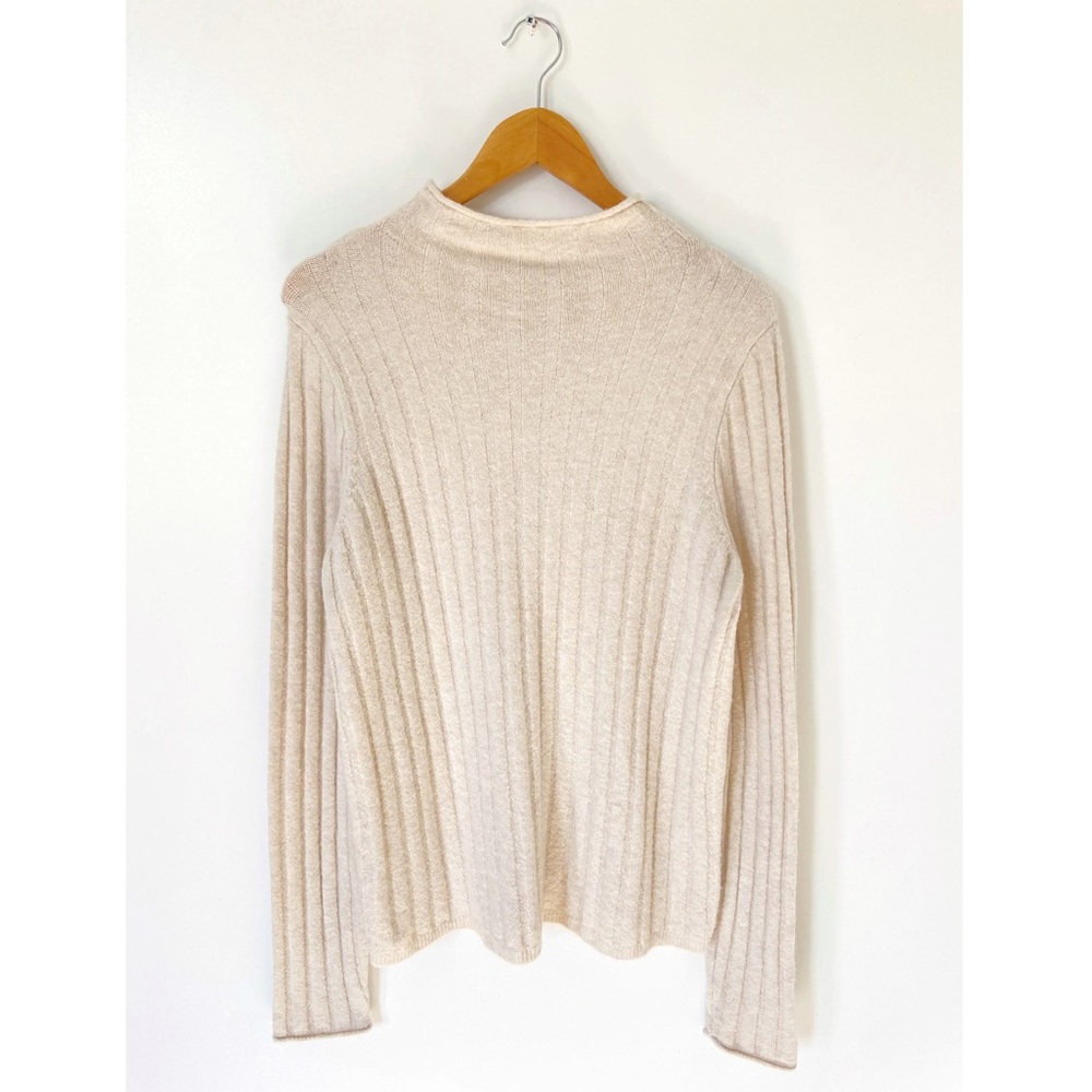 Madewell | Merino Wool Stretchy Ribbed Turtleneck